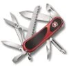 Victorinox Evolution 18 Grip Zakmes Rood Zwart -Veel Plezier Buitenshuis 108480 600 01
