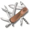 Victorinox Evolution 17 Wood Zakmes Walnut -Veel Plezier Buitenshuis 108481 016 01