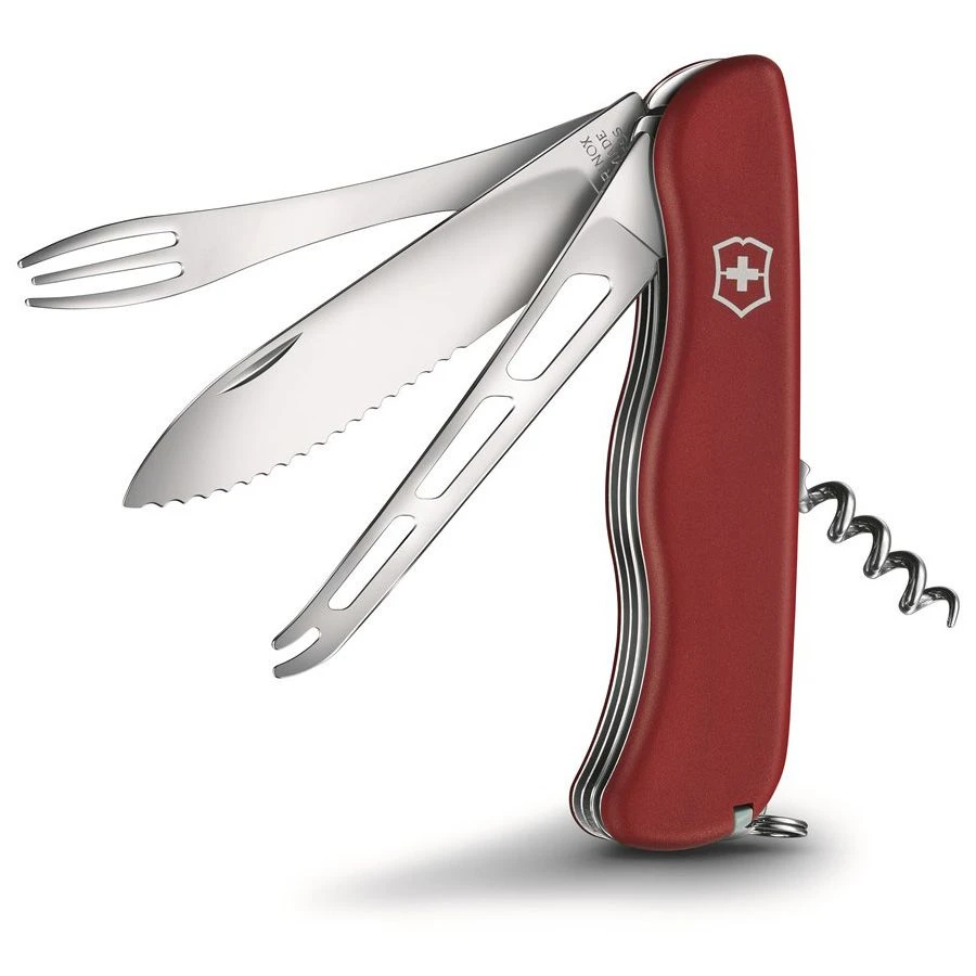 Victorinox Cheese Master Zakmes Rood 4 Victorinox Cheese Master Zakmes Rood - Afbeelding 2