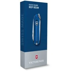 Victorinox Classic SD Zakmes Deep Ocean -Veel Plezier Buitenshuis 108553 200 04