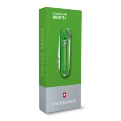 Victorinox Classis SD Zakmes Green Tea -Veel Plezier Buitenshuis 108555 300 04