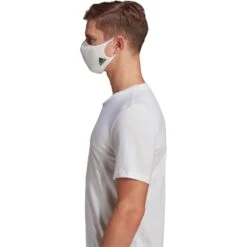 Adidas Mondkapje White 3-pack - M - L -Veel Plezier Buitenshuis 113666 100 05 1