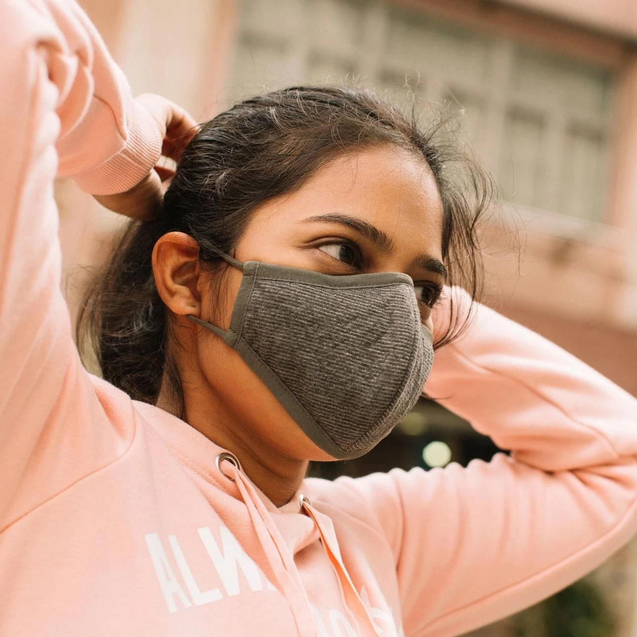 PacSafe Silver ION Mondkapje M 9 PacSafe Silver ION Mondkapje M - Afbeelding 7