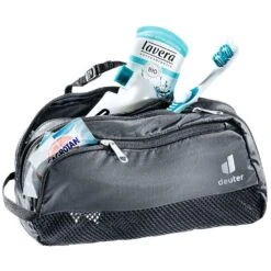 Deuter Wash Bag Tour III Toilettas Black 5 Deuter Wash Bag Tour III Toilettas Black -Veel Plezier Buitenshuis 114192 990 02