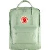 FJÄLLRÄVEN Fjällräven Kånken Rugzak 16l Mint Green 2 FJÄLLRÄVEN Fjällräven Kånken Rugzak 16l Mint Green -Veel Plezier Buitenshuis 114382 300 01