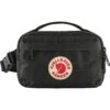 FJÄLLRÄVEN Fjällräven Kånken Heuptas 2l Black -Veel Plezier Buitenshuis 114450 990 01 2