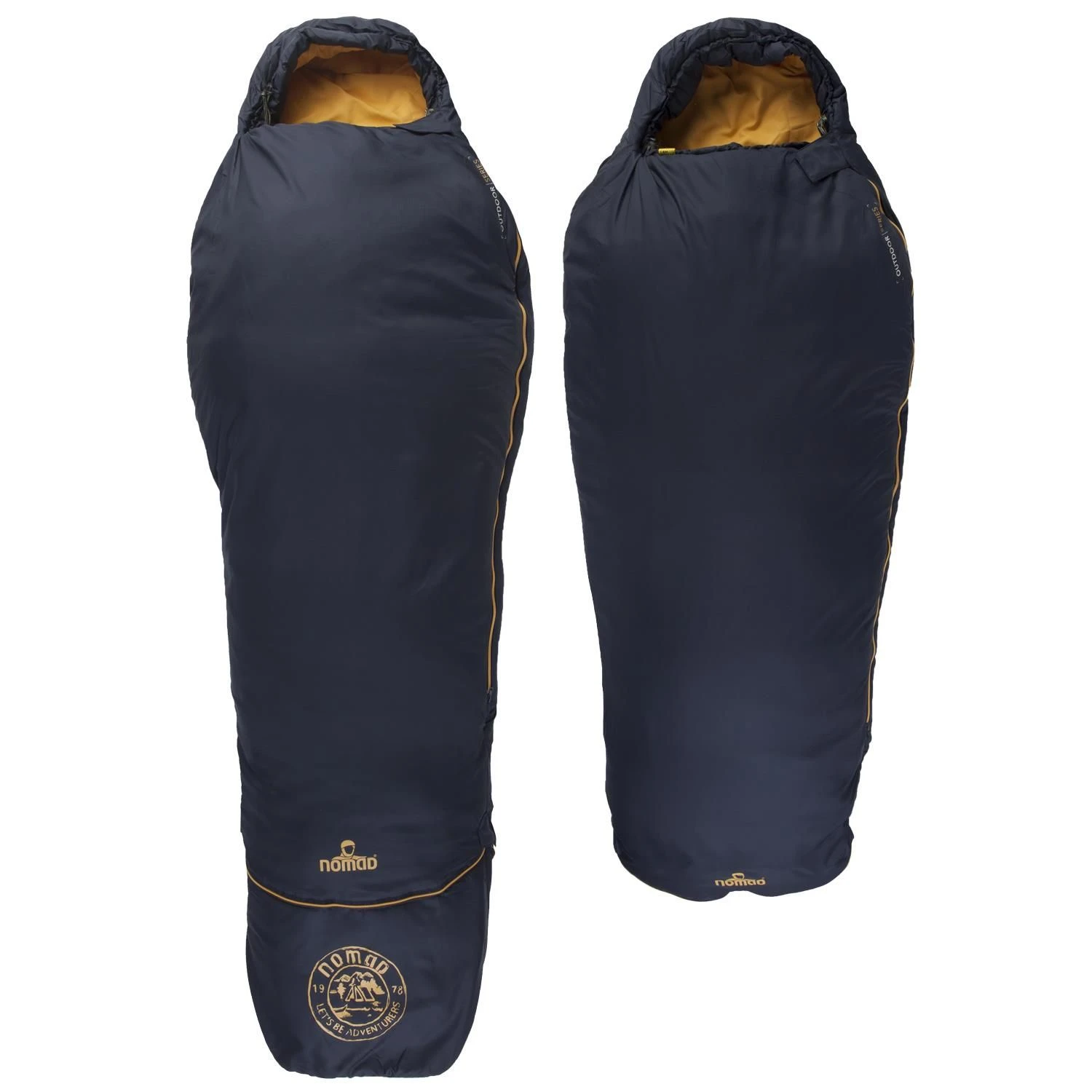 Nomad Inca Mummy Slaapzak Junior Dark Navy 6 Nomad Inca Mummy Slaapzak Junior Dark Navy - Afbeelding 4