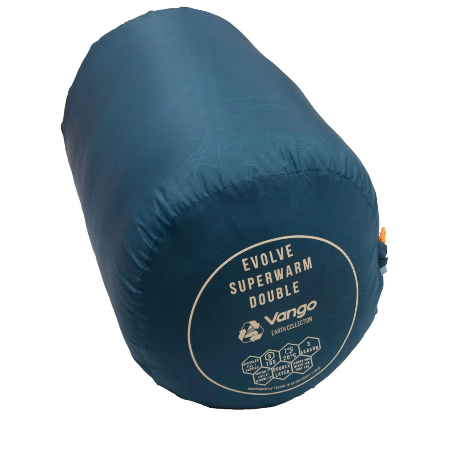 Vango Evolve Superwarm Double Slaapzak Moroccan Blue 7 Vango Evolve Superwarm Double Slaapzak Moroccan Blue - Afbeelding 5