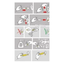 Alpine Hearing ProtectionFlyFit Oordoppen -Veel Plezier Buitenshuis 114902 000 05 4