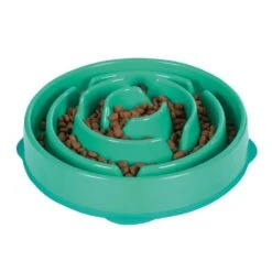 Outward HoundFun Feeder Slo Bowl Voerbak Groen