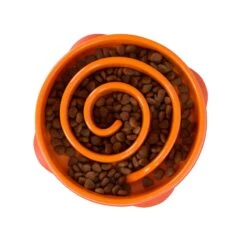 Outward HoundFun Feeder Slo Bowl Mini Voerbak Oranje 5 Outward HoundFun Feeder Slo Bowl Mini Voerbak Oranje -Veel Plezier Buitenshuis 115182 000 02 1