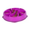 Outward HoundFun Feeder Slo Bowl Mini Voerbak Paars -Veel Plezier Buitenshuis 115183 730 01 1