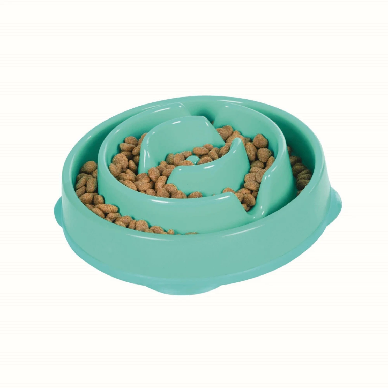Outward HoundFun Feeder Slo Bowl Mini Voerbak Groen 3 Outward HoundFun Feeder Slo Bowl Mini Voerbak Groen