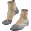 Falke TK5 Short Wandelsokken Dames Nature Melange -Veel Plezier Buitenshuis 122835 180 01