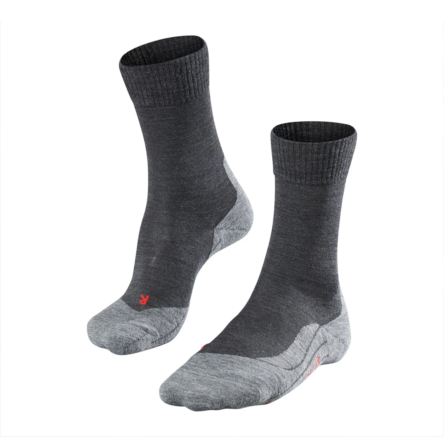 Falke TK5 Wandelsokken Heren Asphalt Melange 3 Falke TK5 Wandelsokken Heren Asphalt Melange