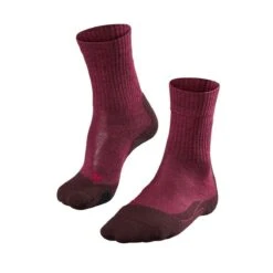 Falke TK2 Wool Wandelsokken Dames Burgundy