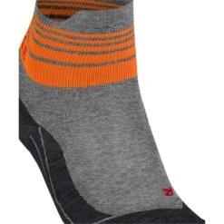 Falke TK5 Short Grade Wandelsokken Dames Light Grey Melange -Veel Plezier Buitenshuis 122901 900 04