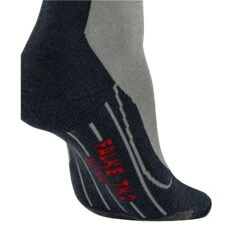 Falke TK2 Wandelsokken Heren Light Grey Orange -Veel Plezier Buitenshuis 122908 500 04