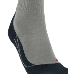 Falke TK2 Wandelsokken Heren Light Grey Orange -Veel Plezier Buitenshuis 122908 500 05