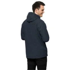 Jack WolfskinAltenberg 3-in-1 Outdoor Jack Heren Night Blue -Veel Plezier Buitenshuis 123078 200 03