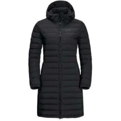 Jack WolfskinGlowing Mountain Parka Outdoor Jack Dames Black