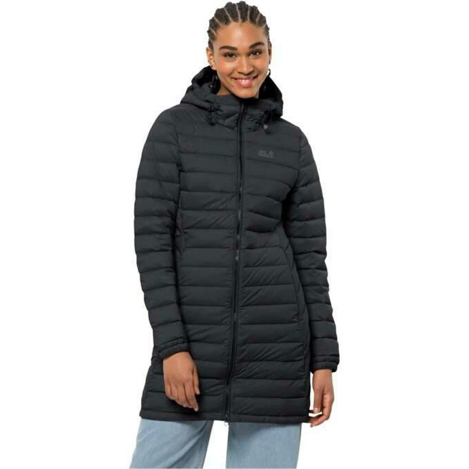 Jack WolfskinGlowing Mountain Parka Outdoor Jack Dames Black 4 Jack WolfskinGlowing Mountain Parka Outdoor Jack Dames Black - Afbeelding 2