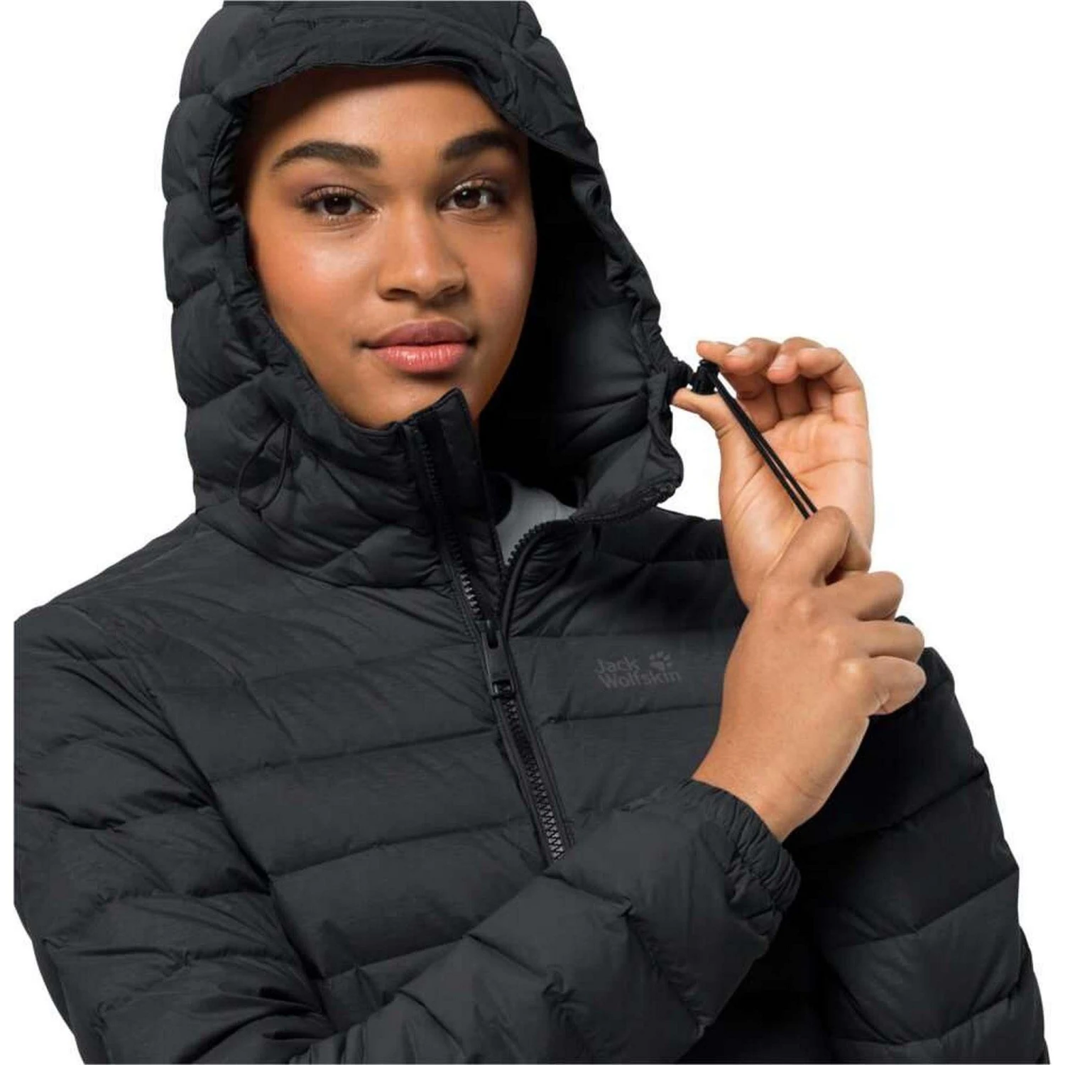 Jack WolfskinGlowing Mountain Parka Outdoor Jack Dames Black 6 Jack WolfskinGlowing Mountain Parka Outdoor Jack Dames Black - Afbeelding 4