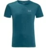 Jack WolfskinPack & Go Shirt Heren Blue Coral 2 Jack WolfskinPack & Go Shirt Heren Blue Coral -Veel Plezier Buitenshuis 123136 200 01