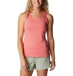Columbia Peak To Point II Tanktop Damesred Hibiscus Heather