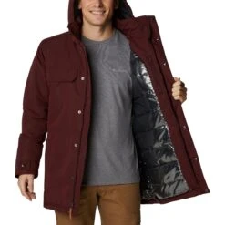 Columbia Rugged Path Outdoor Jack Heren Elderberry -Veel Plezier Buitenshuis 123295 000 05