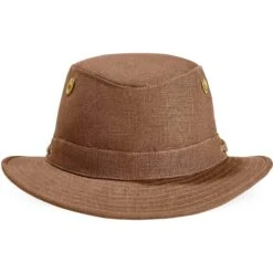 Tilley Medium Curved Brim Hoed Mocha