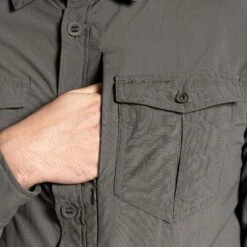 Craghoppers NosiLife Adventure II Overhemd Heren Dark Khaki -Veel Plezier Buitenshuis 123459 800 07