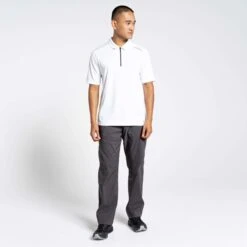Craghoppers NosiLife Pro Active Polo Heren Optic White -Veel Plezier Buitenshuis 123465 100 04