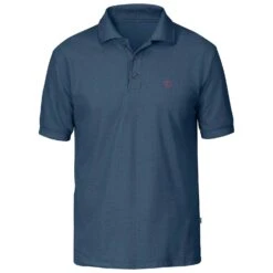 FJÄLLRÄVEN Fjällräven Crowley Piqué Polo Heren Uncle Blue