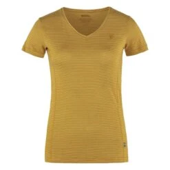FJÄLLRÄVEN Fjällräven Abisko Cool Shirt Dames Mustard Yellow
