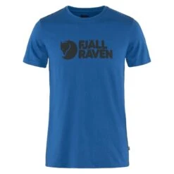 FJÄLLRÄVEN Fjällräven Logo Shirt Heren Alpine Blue