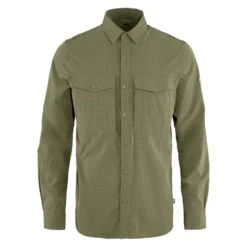 FJÄLLRÄVEN Fjällräven Abisko Trekking Overhemd Heren Light Olive