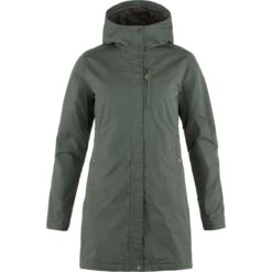 FJÄLLRÄVEN Fjällräven Kiruna Padded Parka Outdoor Jack Dames Basalt