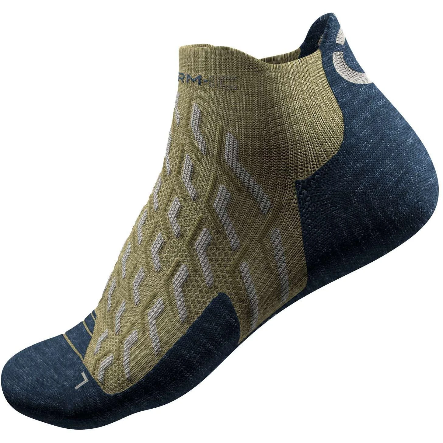 Therm-ic Trekking Cool Ankle Wandelsokken Heren Green Navy 4 Therm-ic Trekking Cool Ankle Wandelsokken Heren Green Navy - Afbeelding 2