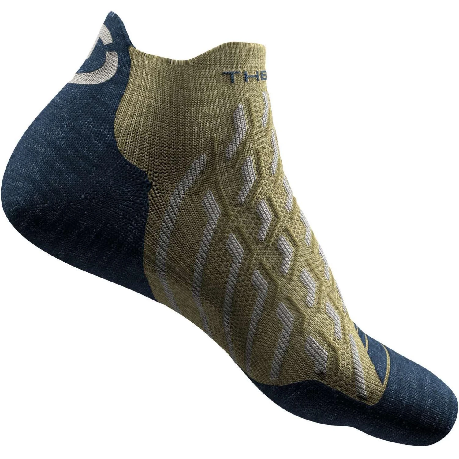 Therm-ic Trekking Cool Ankle Wandelsokken Heren Green Navy 5 Therm-ic Trekking Cool Ankle Wandelsokken Heren Green Navy - Afbeelding 3