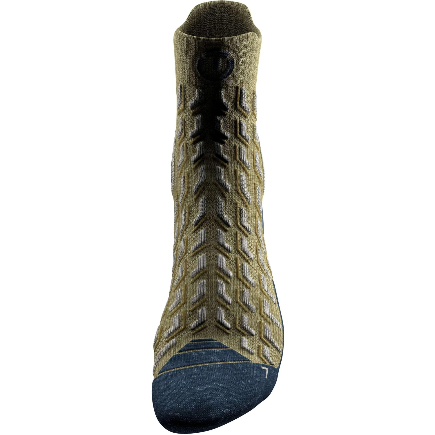 Therm-ic Trekking Cool Crew Wandelsokken Heren Green Navy 6 Therm-ic Trekking Cool Crew Wandelsokken Heren Green Navy - Afbeelding 4