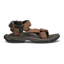 Teva Terra Fi Lite Leather Sandalen Heren Brown