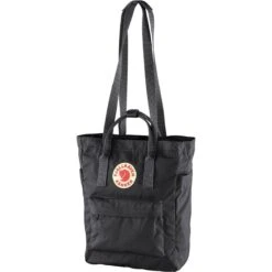 FJÄLLRÄVEN Fjällräven Kånken Totepack Schoudertas Black -Veel Plezier Buitenshuis 138117 990 03