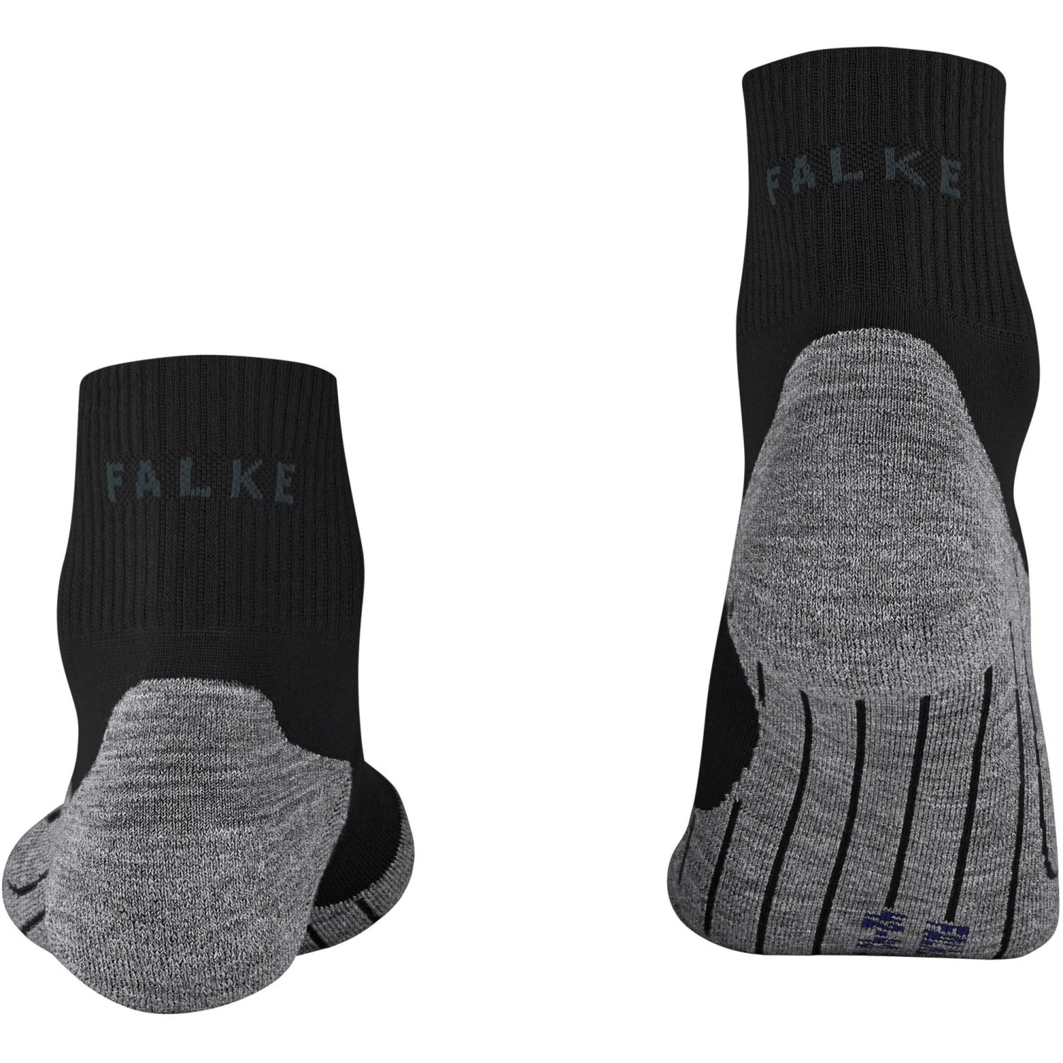 Falke TK5 Cool Short Wandelsokken Heren Black Mix 4 Falke TK5 Cool Short Wandelsokken Heren Black Mix - Afbeelding 2