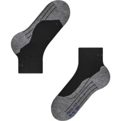 Falke TK5 Cool Short Wandelsokken Heren Black Mix 7 Falke TK5 Cool Short Wandelsokken Heren Black Mix -Veel Plezier Buitenshuis 142987 990 03