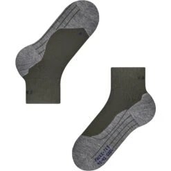 Falke TK5 Cool Short Wandelsokken Heren Military 7 Falke TK5 Cool Short Wandelsokken Heren Military -Veel Plezier Buitenshuis 142988 300 03