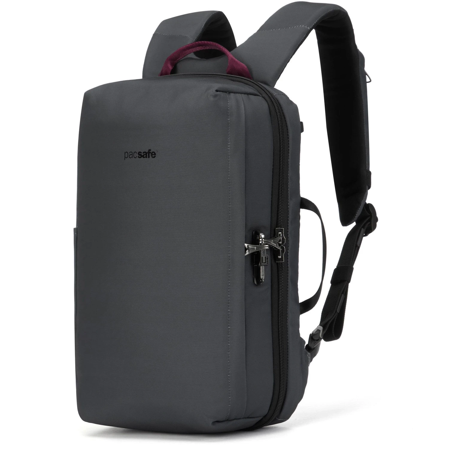 PacSafe Metrosafe X 13 Inch Commuter Anti Diefstal Rugzakslate 5 PacSafe Metrosafe X 13 Inch Commuter Anti Diefstal Rugzakslate - Afbeelding 3