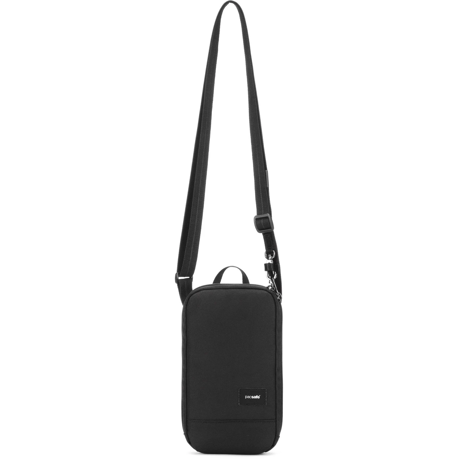 PacSafe RFIDsafe Tech Anti Diefstal Schoudertas Black 4 PacSafe RFIDsafe Tech Anti Diefstal Schoudertas Black - Afbeelding 2