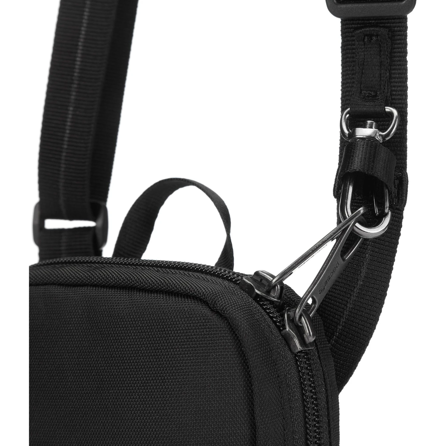 PacSafe RFIDsafe Tech Anti Diefstal Schoudertas Black 8 PacSafe RFIDsafe Tech Anti Diefstal Schoudertas Black - Afbeelding 6