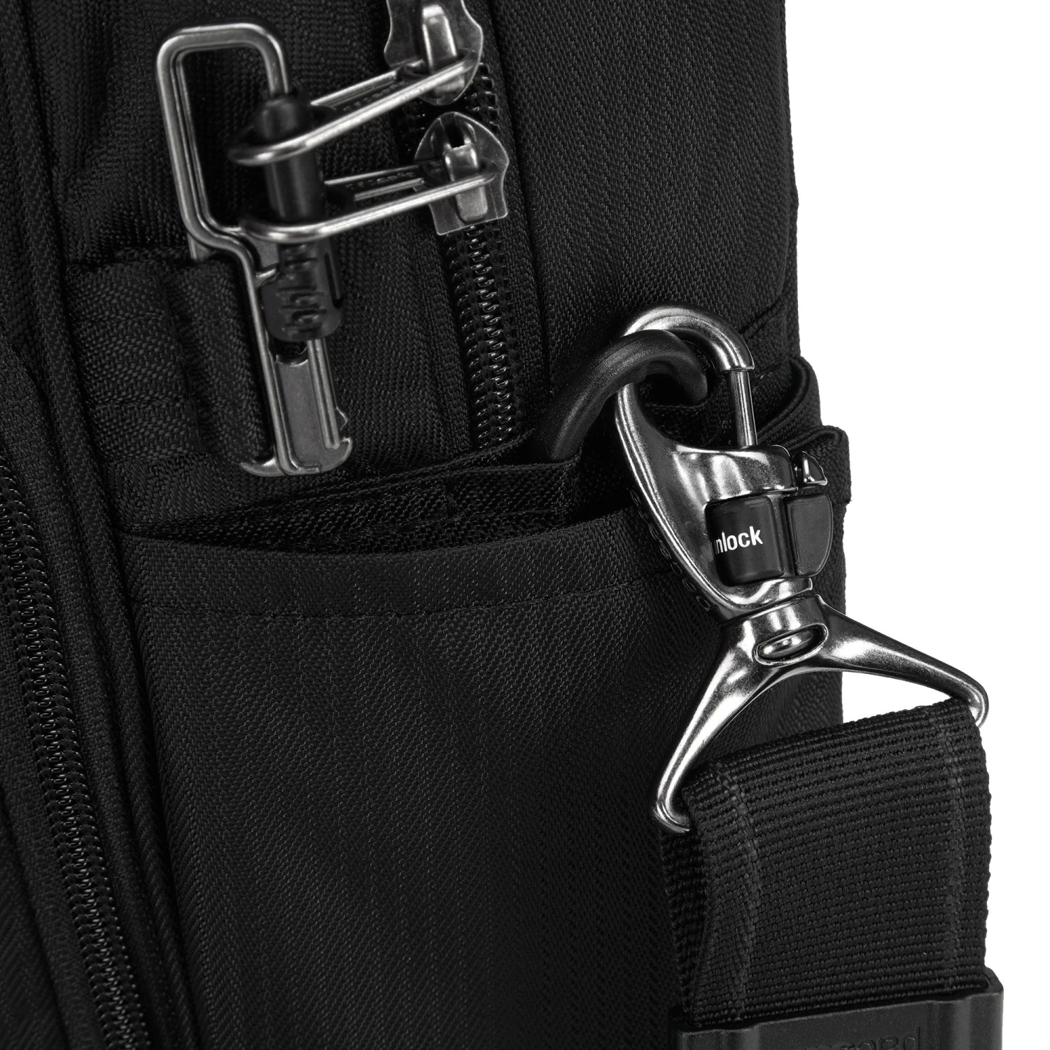 PacSafe Metrosafe LS250 Econyl Schoudertas Black 9 PacSafe Metrosafe LS250 Econyl Schoudertas Black - Afbeelding 7
